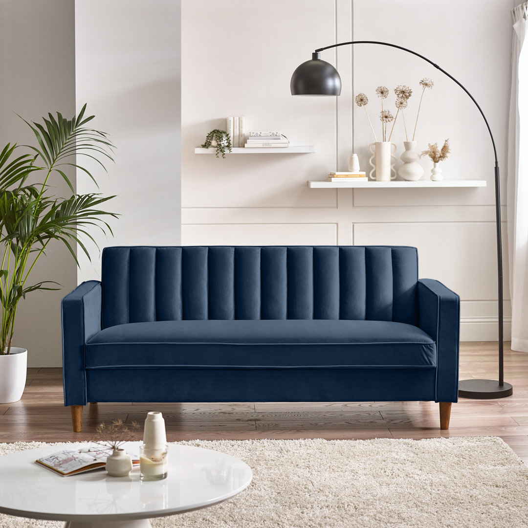 3-Sitzer Sofa Kit aus Samt