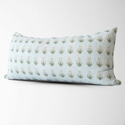 Arabella Block Print Pillow Cover
