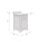 Goyette 24'' Single Bathroom Vanity with Marble Top-1197526937