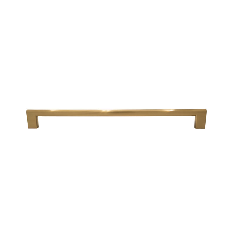 Vail 12" Satin Brass Bar Pull, Satin Brass, 12"