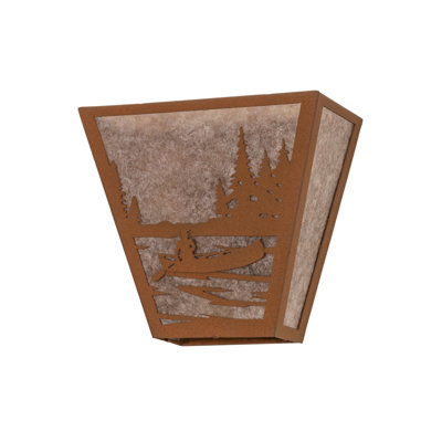 Rustic Lodge 2 - Light Flush Mounted Sconce