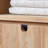 Jonàk Solid Wood Freestanding Linen Cabinet