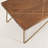 Rayos Solid Wood Top Single Coffee Table