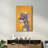 Elegant Tempered Glass Wall Art Painting 100% Tempered Glass, Thickness: 0.16 inches | UV Printed for Vibrant Colors & Durability | Perfect for Home Decor & Modern Aesthetics-1838362398
