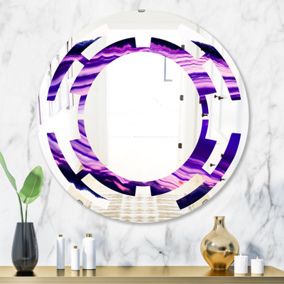Miroir mural Geode