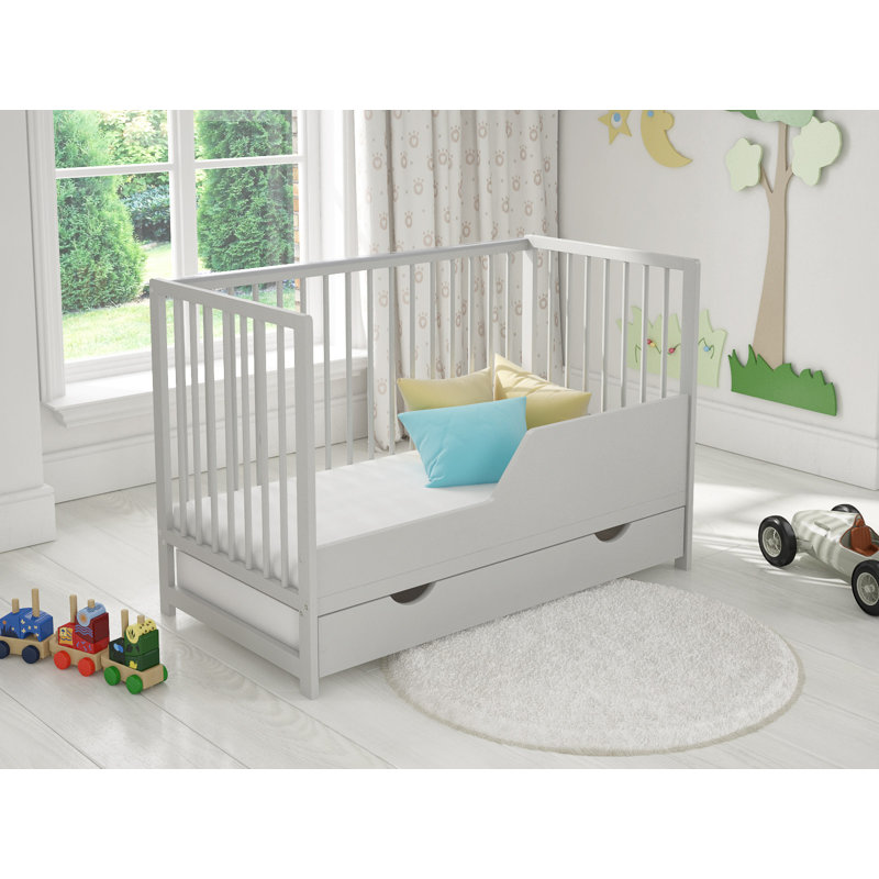 Tilomar Cot Bed, Grey