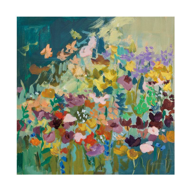 Art sur toile Pamela Munger, H 18 po x l 18 po x P 2 po