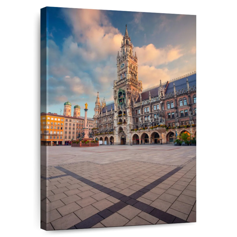 Nicci Mary's Square Munich, 39" H x 26" W