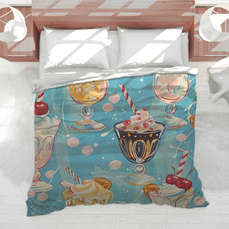 Édredon Milkshakes Bedding, Simple extra long