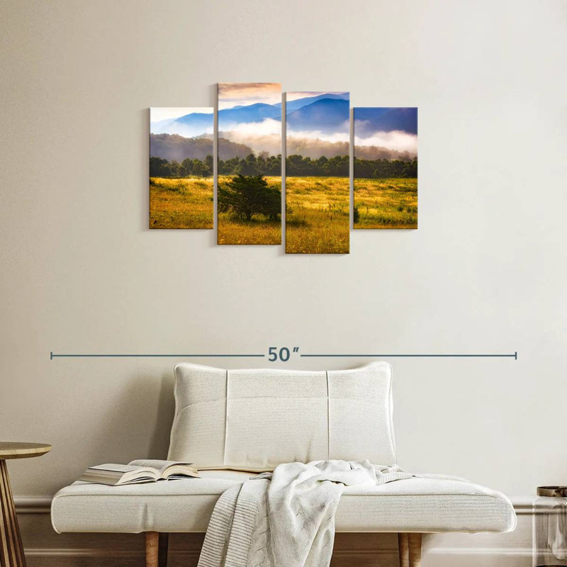 Alvord Great Smoky Mountains, H 22 po x l 36 po