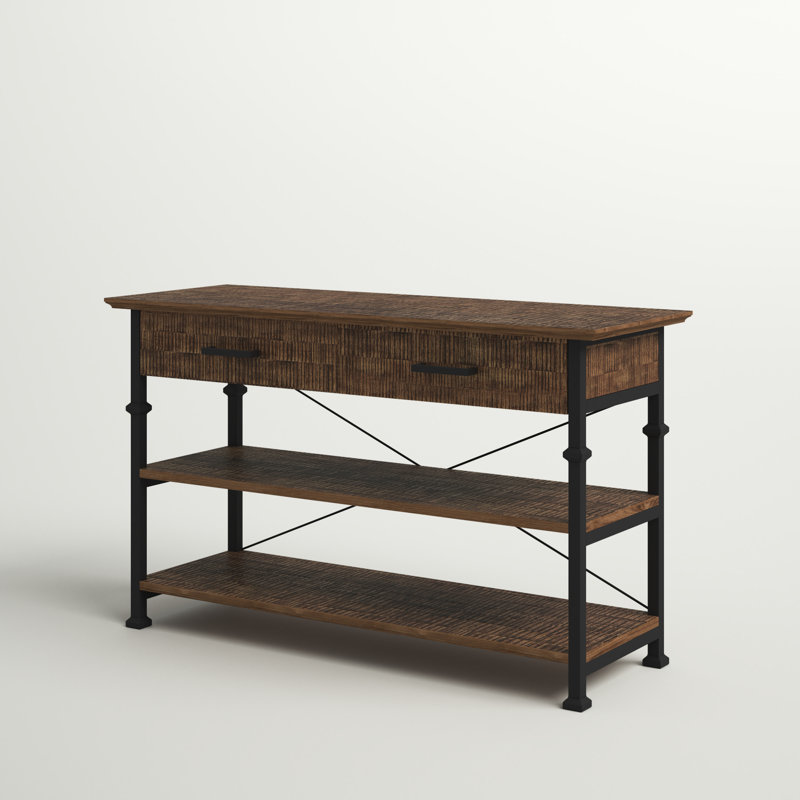 Console de 50 po Zona, Brun