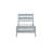 Twin Bed With Headboard And Footboard,Rubber Wood Bed,Grey