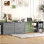 Grand lit escamotable avec bureau rotatif-725521226