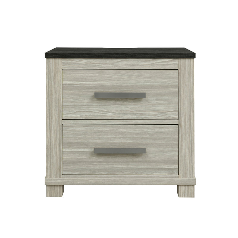 Table de chevet brune pour chambre à coucher