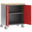 75cm W Powder-coated Steel Top Workbench