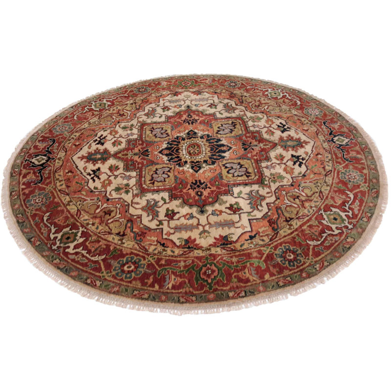 Kathrynne Oriental Area Rug in Beige