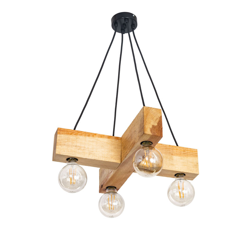 Kernan 4 - Light Kitchen Island Pendant, Natural