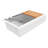 Karran Quartz 34'' X 21-1/4'' Single Bowl Retrofit Farmhouse Apron Front Workstation Kitchen Sink-72385308