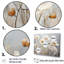 «White Buttercups On Beige Simplicity» sur impression sur toile-1822490679-1860735778