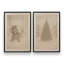 Lettres du Nord, ensemble de 2 impressions sur toile-927620285-927620278-927620319