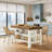 Kitchen Island (Not Include Stools)