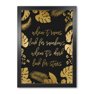 When It Rains - Print