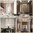 23.6" Round Kitchen Island  Alabaster Gold Chandelier-1586905269-1586905267-1586905264