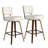 Swivel Upholstered Bar Height Stool-933675819