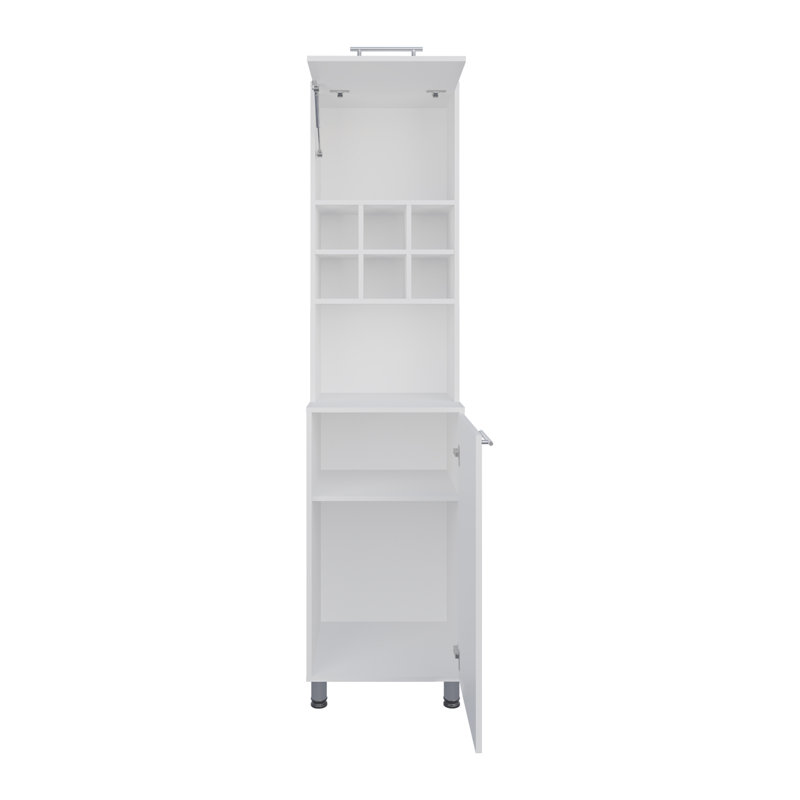 Garde-manger, 2 portes, 4 pieds, 8 tablettes