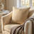 Delicate Waves Reversible Throw Pillow