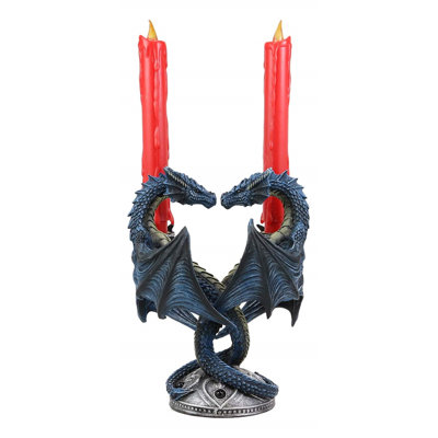 9'' H Stainless Steel Tabletop Candelabra