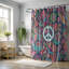 Funky Florals - Rideau de douche standard 1 pièce-173412144