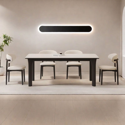 Retro Round Table with Rock-Solid Steel Legs
