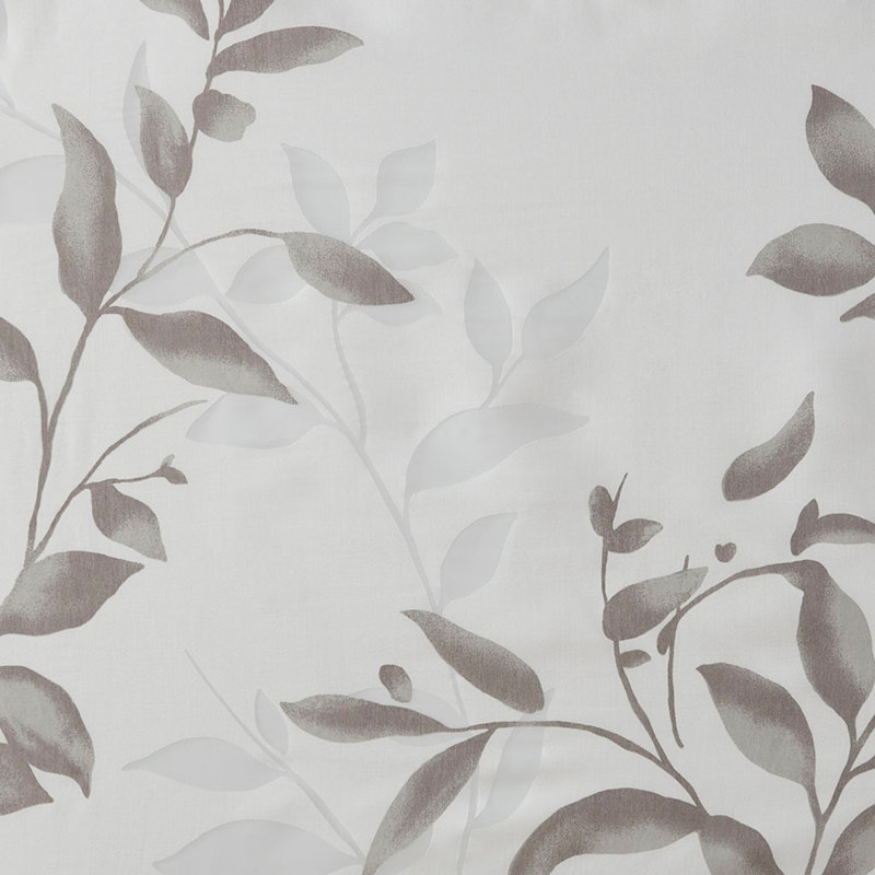 Burnout Printed Shower Curtain 72x72", Gray