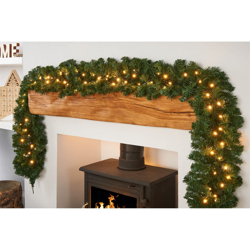 30cm Lighted Garland with Lights
