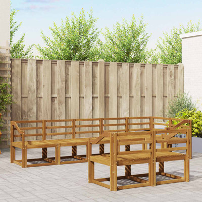 304cm Wide Patio Sectional Set