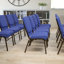 Chaise d'église en tissu 18,5 po Bernardston-22165240-22165229
