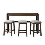 Geithner 3 - Person Double Pedestal Dining Set
