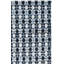 Tapis géométrique en coton tissé à la main Montauk-19573448