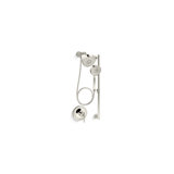 Kohler Purist Performance Showering Kit, 1.75 GPM Multifunction Showerhead and Handshower Package, Three Spray Settings