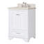 Loughlam 24'' Single Bathroom Vanity with Top-743628492-757145897
