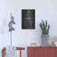 Art mural en métal «Snowboard, Blueprint Chalkboard Vernis»-1078327112