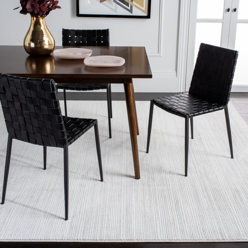 Aniketh Performance Solid Color Rug, Rectangle 8' x 10'