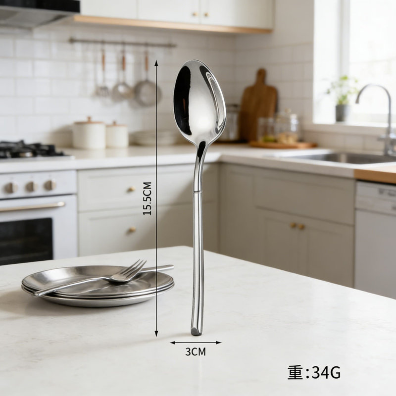 Ensemble de couteaux à steak professionnel en acier inoxydable 18/10 avec bord dentelé et poignée lourde, ensemble complet de couverts pour le steak, le dessert et la gastronomie