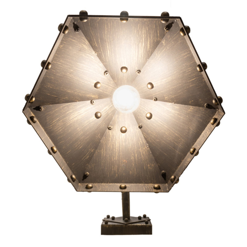 Mystic 1 - Light Armed Sconce, Gold Flemish