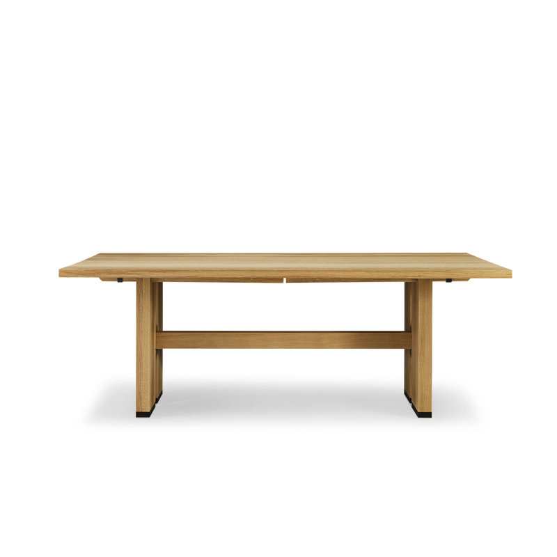 Portfolio120 Welland Solid Oak Dining Table, Natural