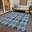 Tapis rectangulaire intérieur / extérieur 1 pi 8 po x 2 pi 6 po avec envers antidérapant Loreen-831436704
