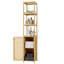 Aiert Freestanding Linen Cabinet-812226509