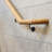 Matte Black Handrail Brackets For Stair Railings Wood And Steel Handrails - 4 Pack