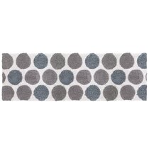 Cristin Bath Rug Latitude Run Color: White